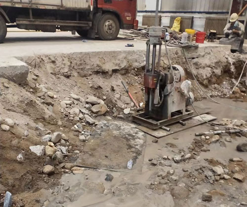 胶州公路下沉压浆